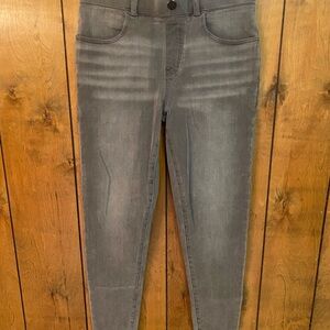 Betabrand Charcoal Stretch Skinny Pants